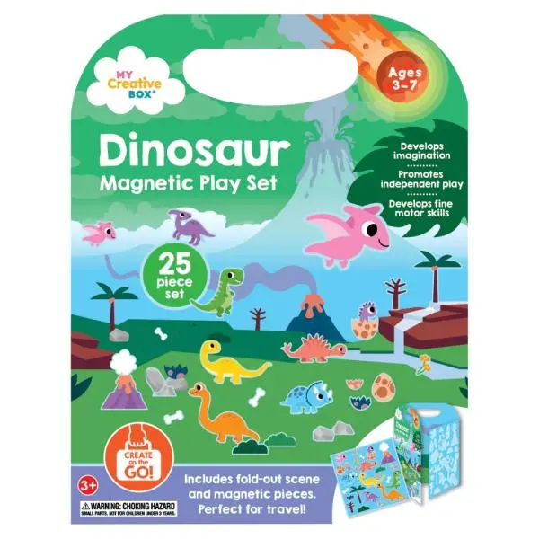 MY CREATIVE BOX – Magnetický set Dinosauři