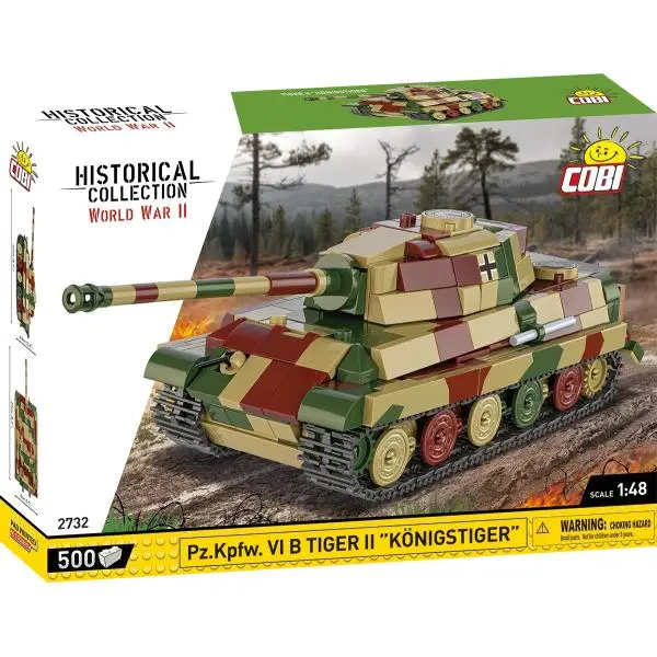 Cobi II WW PzKpfw VI B Tiger II Konigstiger 1:48 500 k
