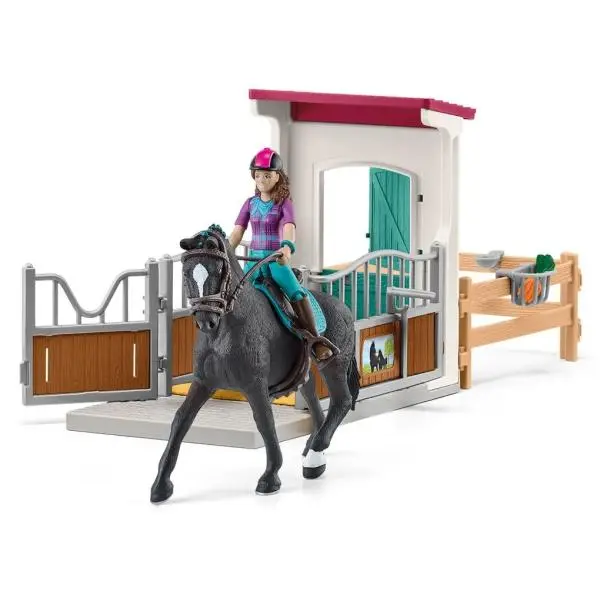 Schleich - Jezdecký klub, Box pro koně Lisa a Storm