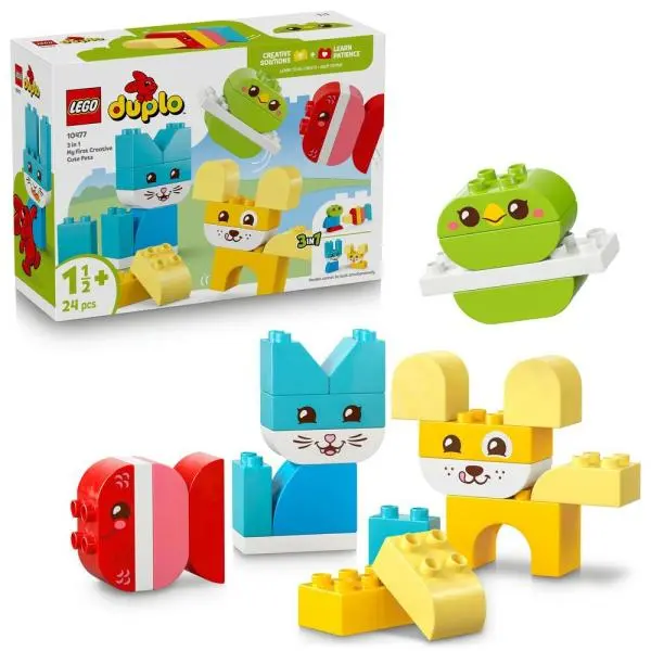 LEGO® DUPLO® 10477 Kreativní roztomilí mazlíčci 3 v 1