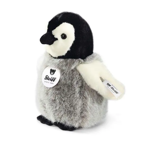 STEIFF Originals Flaps tučňák, světle šedý 16cm plyšová hračka