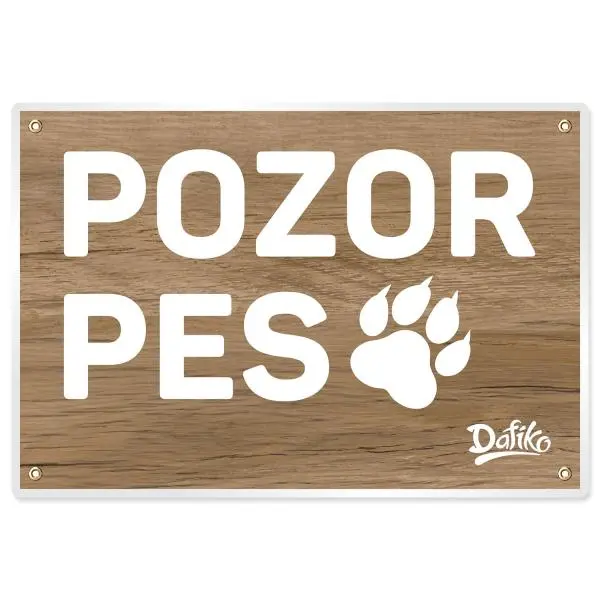 Tabulka výstražná UNI