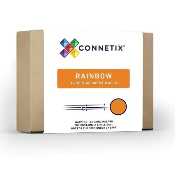 Connetix Tiles - Náhradní duhové kuličky 12 ks