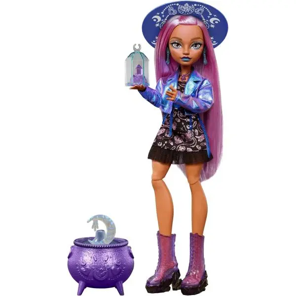 Mattel monster high čarodějka moonspell magic layla stone jmb90