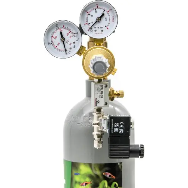 Kompletní sada CO2 s 2,1l láhví s nočním vypnutím