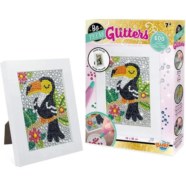 BeTeens GLITTERS Papoušek (DP004)