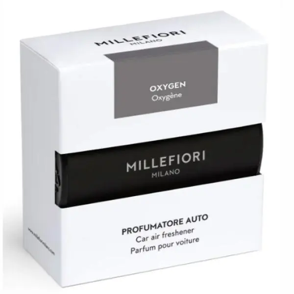 Millefiori Icon Oxygen vůně do auta Classic černá NEW