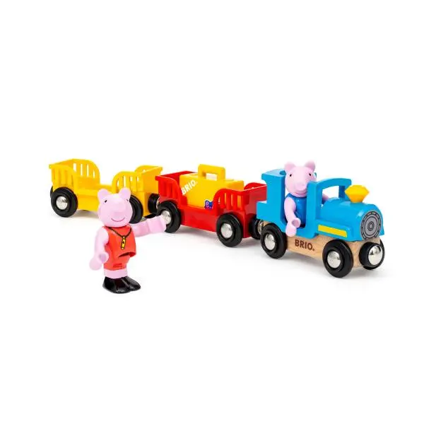 Vláčkodráha vláček - Prasátko Peppa Pig (Brio)