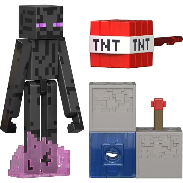 Mattel MINECRAFT® Redstone Charged figurka ENDERMAN 12cm