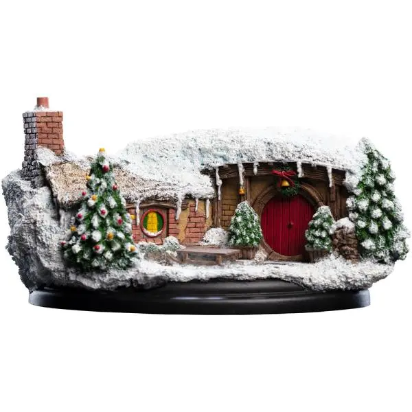Weta Workshop The Hobbit - Hobit 35 Bagshot Row Christmas Environment