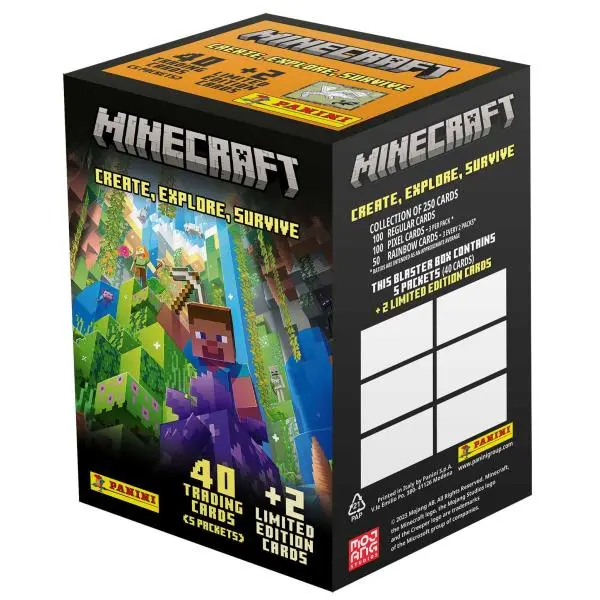 Panini MINECRAFT 3 - karty - BLASTER BOX