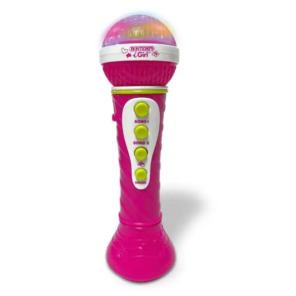 Bontempi Mikrofon Voice Sing-a-Long růžový