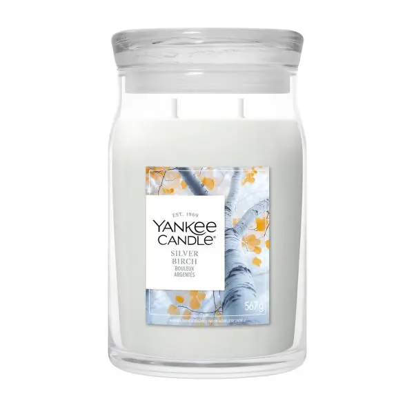 YANKEE CANDLE SILVER BIRCH SIGNATURE VELKÝ