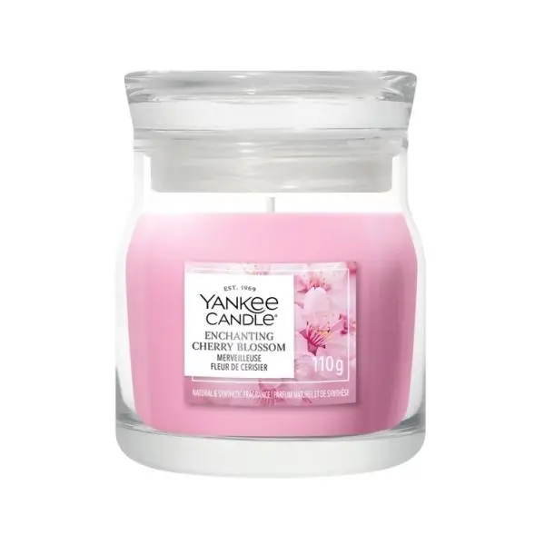 YANKEE CANDLE ENCHANTING CHERRY BLOSSOM SIGNATURE MALÝ