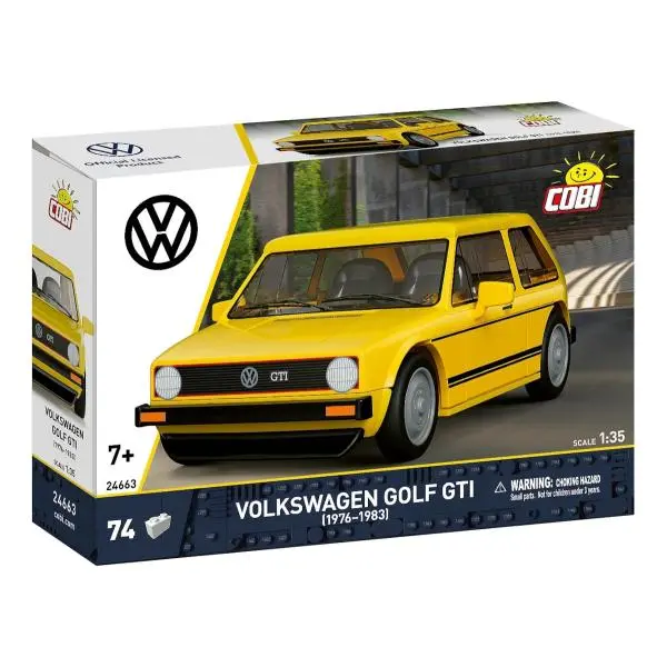 Cobi 24663 volkswagen golf gti, 1:35, 74 k