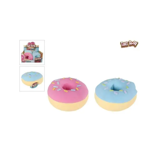 Mikro trading Mega squeeze DONUT strečový jumbo - 16 cm - 2 barvy
