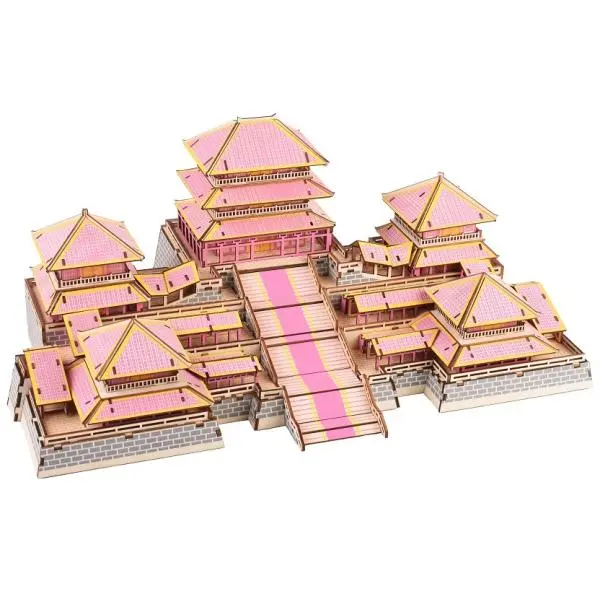 Woodcraft Dřevěné 3D puzzle Epang palace