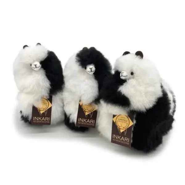 INKARI Plyšová hračka Alpaca Mini limited edition Panda 15cm