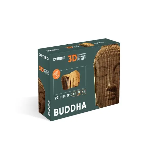 Cartonic Kartonové 3D puzzle Buddha