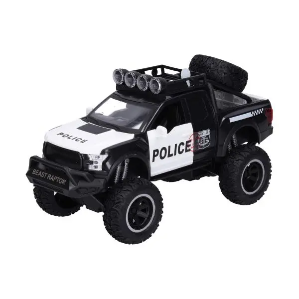 Auto policie terénní s efekty 26 cm