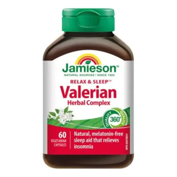 Jamieson Relax a spánek Herbal COMPLEX 60 kapslí