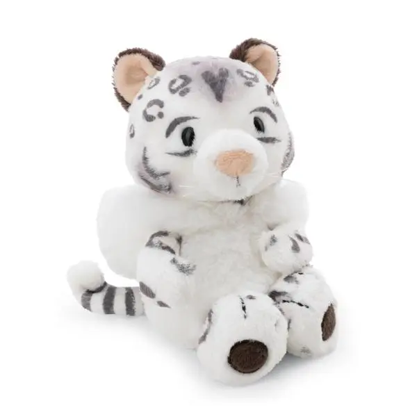 NICI GREEN Plyšový sněžný leopard Eleni Snowbell, 20 cm