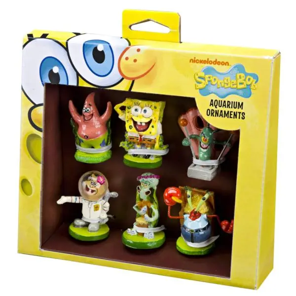 SpongeBob nyní 6 dekorací do akvária