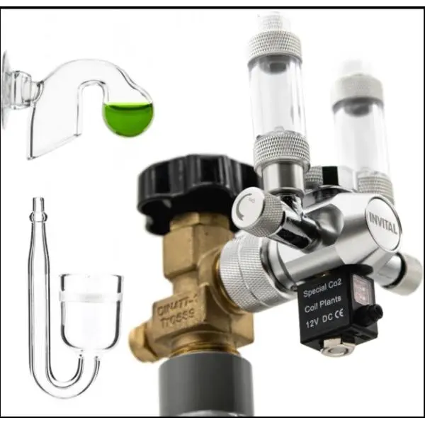 CO2 sada Standard DUO s nočným vypínaním s 5l fľašou s príslušenstvom