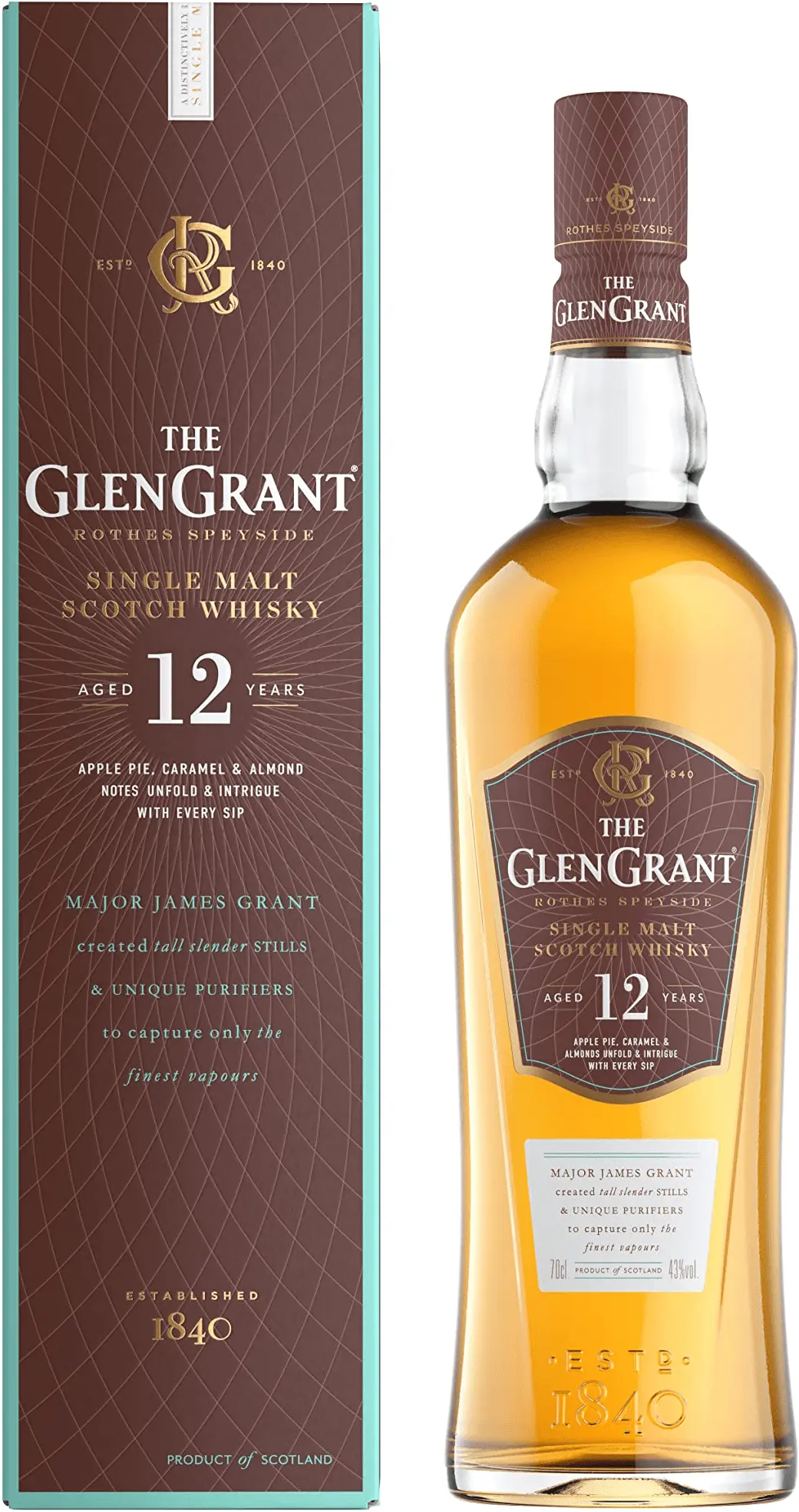 The Glen Grant 12 letá 43% 0,7l