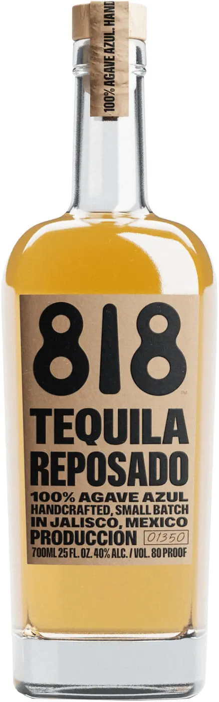 818 Tequila / Grupo Solave 818 Reposado by Kendall Jenner 100% Blue Weber agave tequila 40% 0,7l