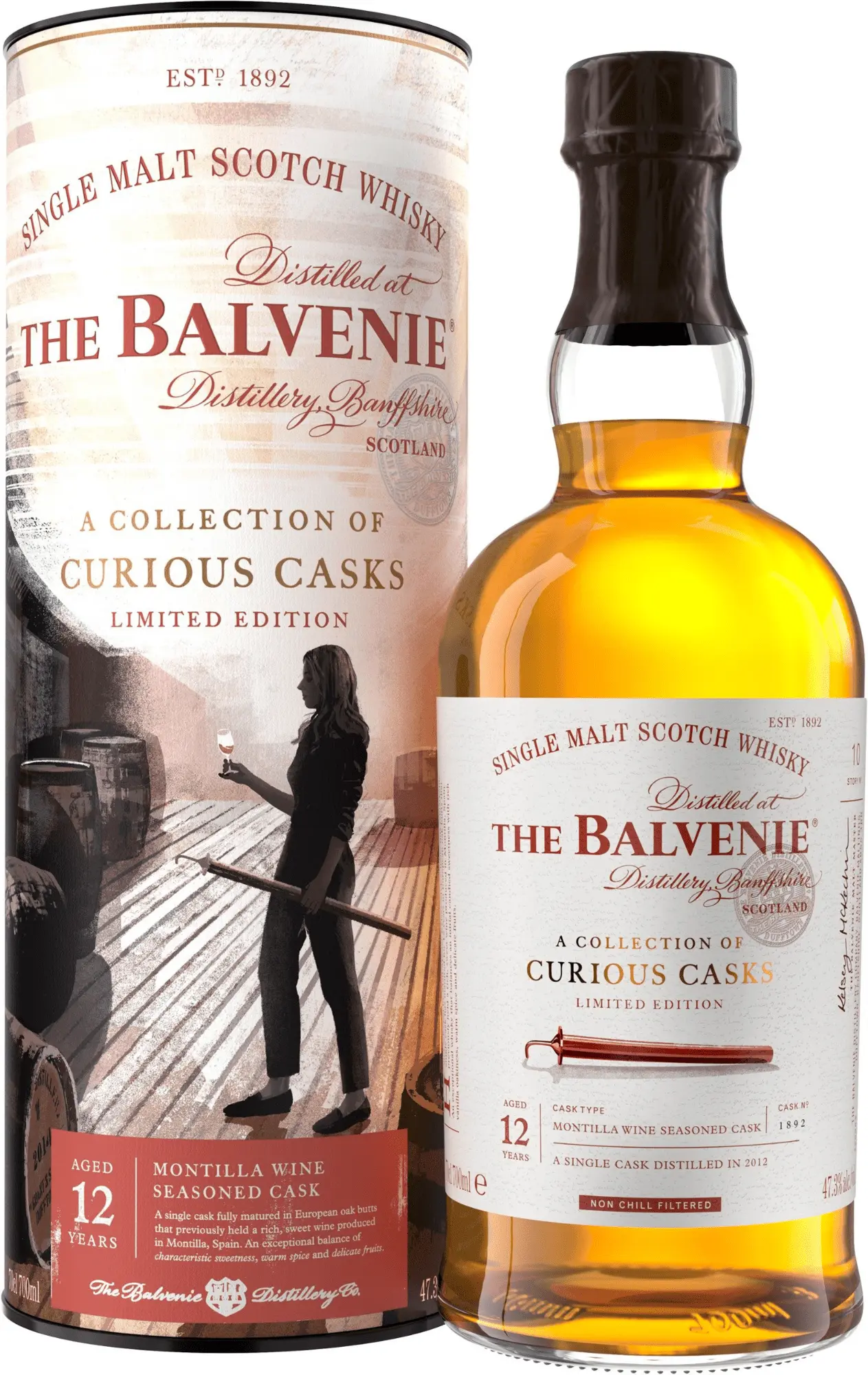 The Balvenie 12 letá Montilla Wine Seasoned Cask 47,3% 0,7l