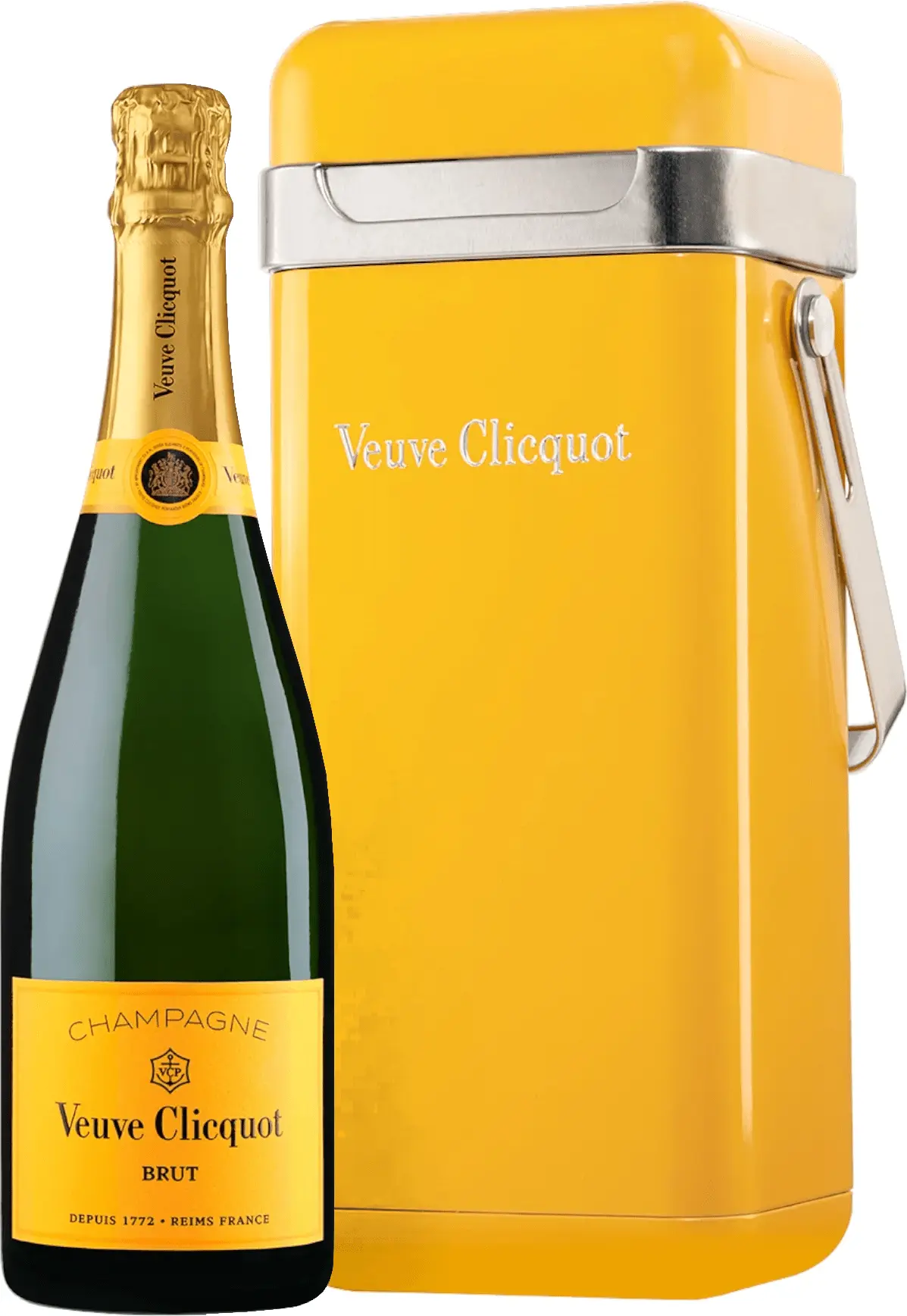 Veuve Clicquot Brut Yellow Label Cooler 12,5% 0,75l (dárkové balení kazeta)