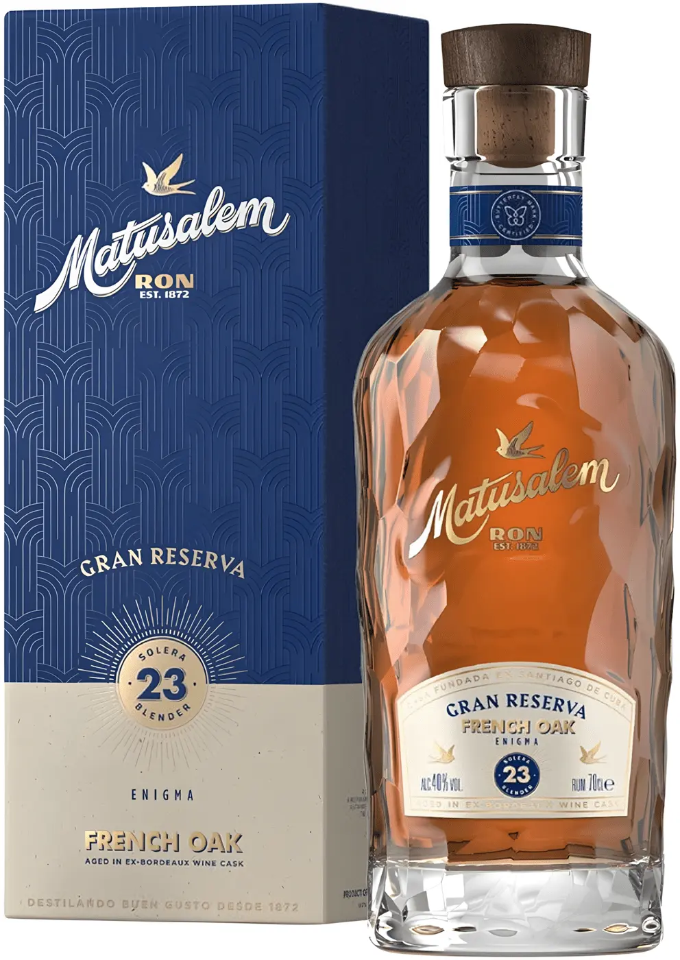 Matusalem Enigma & French Oak 23 letý dominikánský Solera rum 40% 0,7l