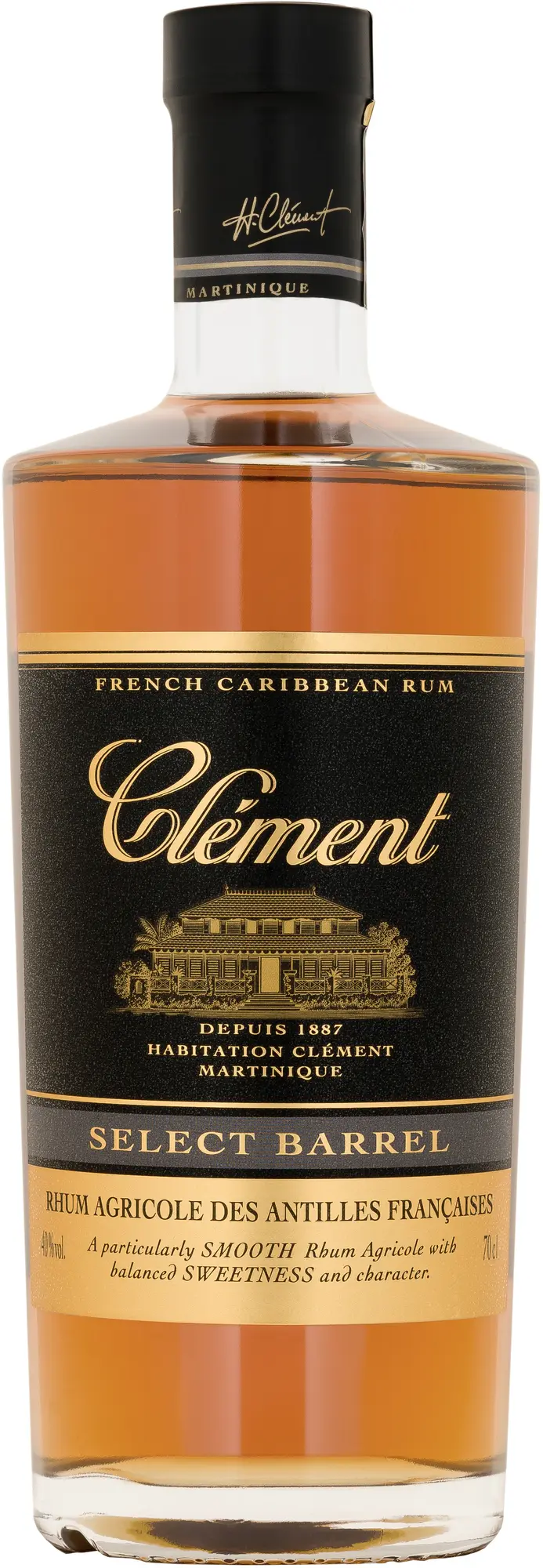 Clément Rhum Select Barrel 40% 0,7l