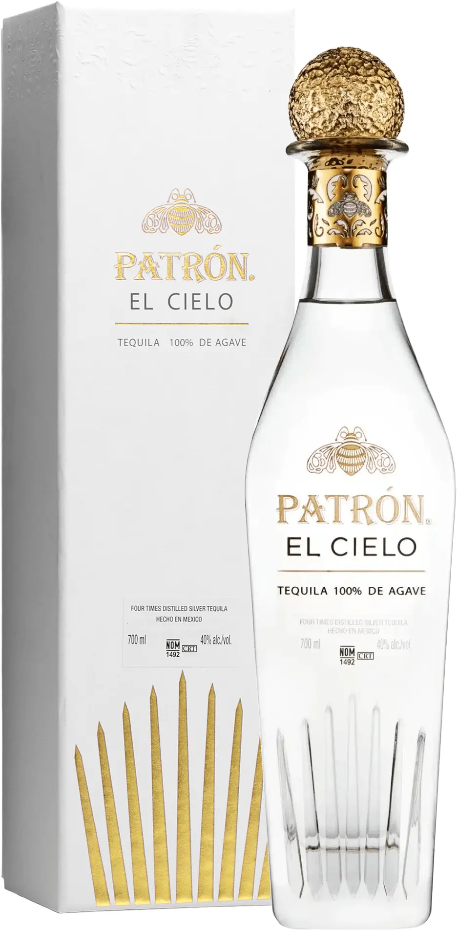 Patrón El Cielo Prestige Silver 40% 0,7