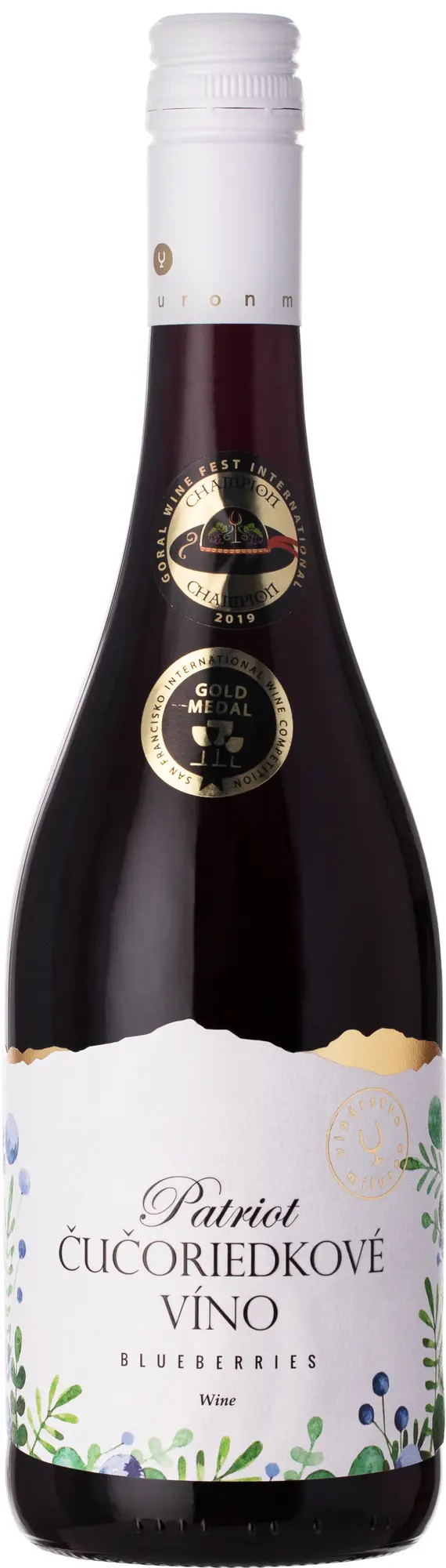 Miluron Čučoriedkové víno 11% 0,75l