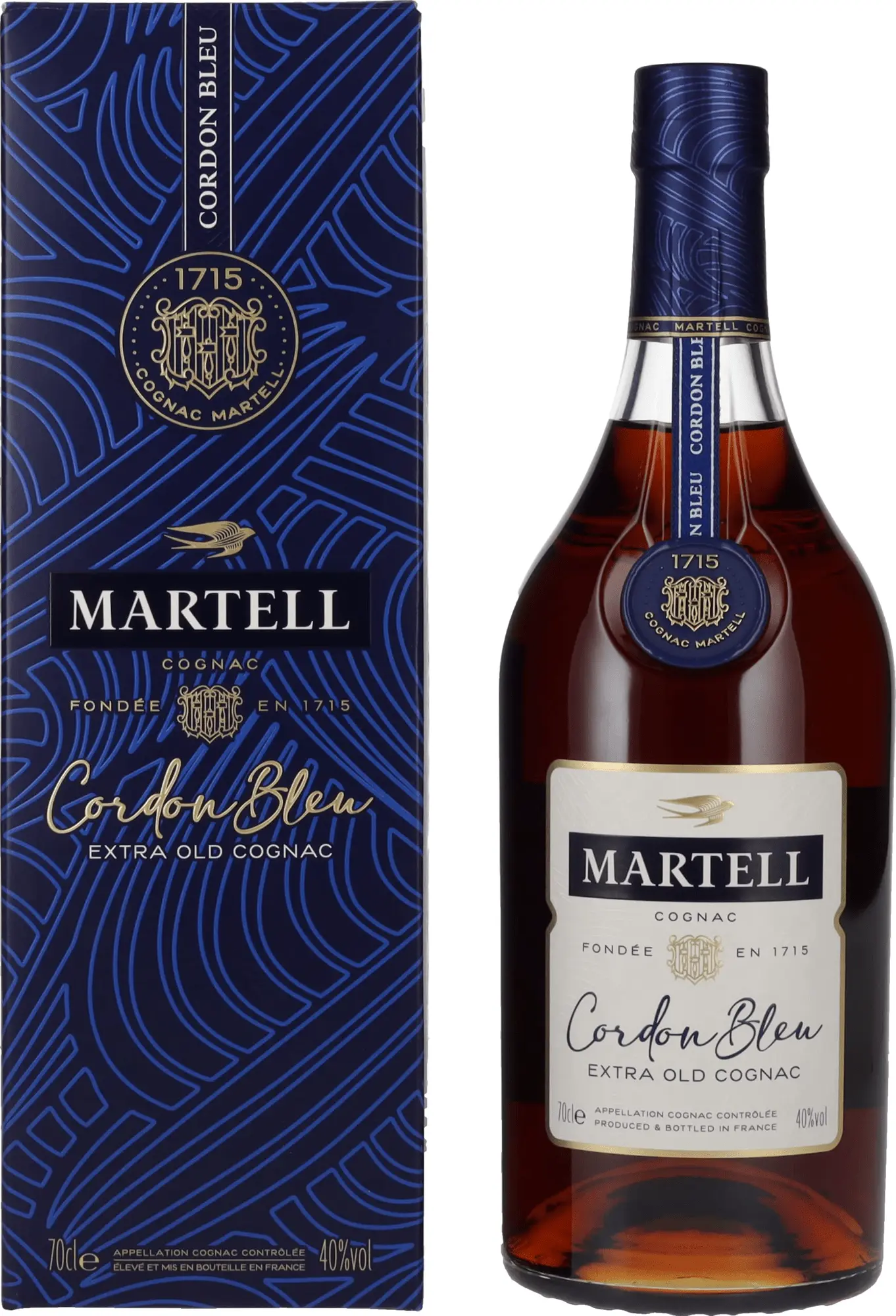 Martell Cognac Martell Cordon bleu 0,7l 40% + dárkové balení