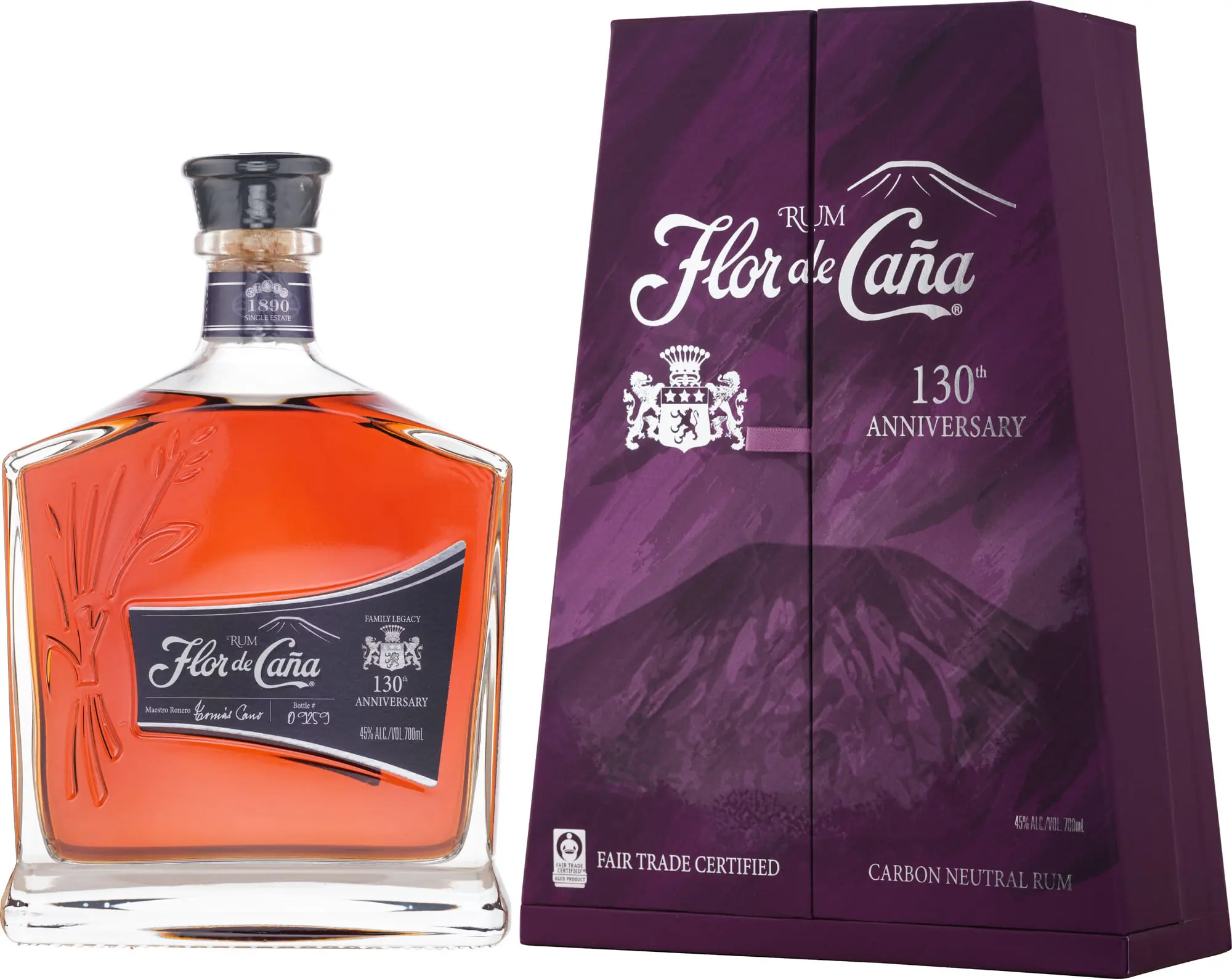 Flor de Caña 130 Anniversary 45% 0,7l
