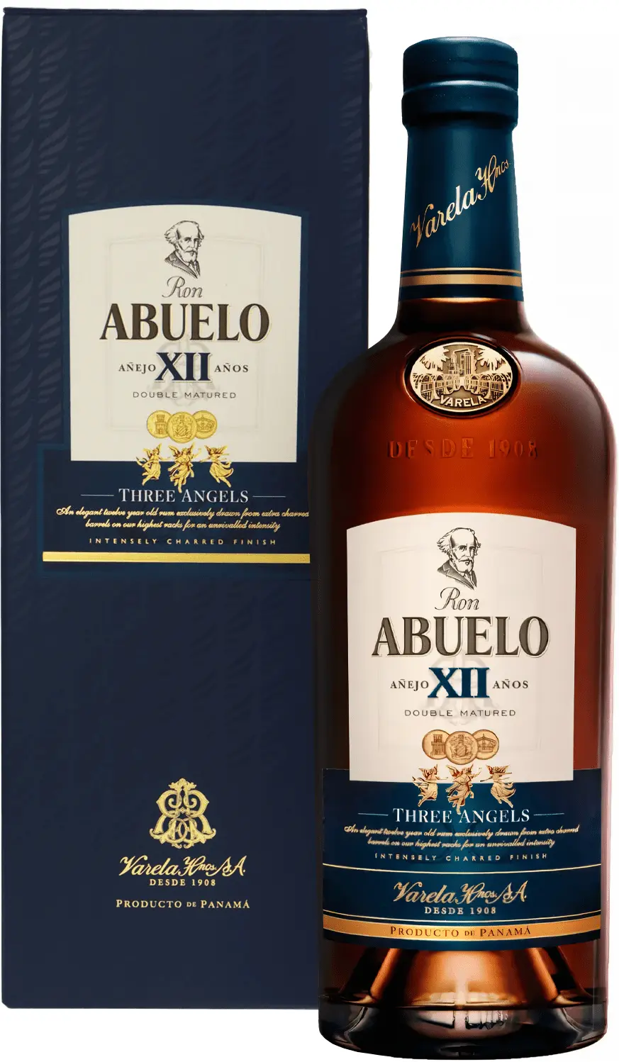 Abuelo XII Three Angels 12ti letý panamský rum 43% 0,7l