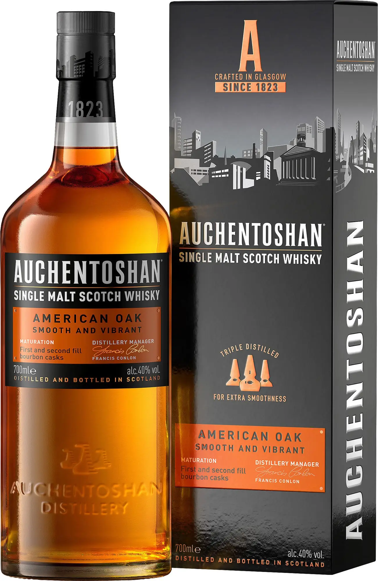 Auchentoshan American Oak 40% 0,7l