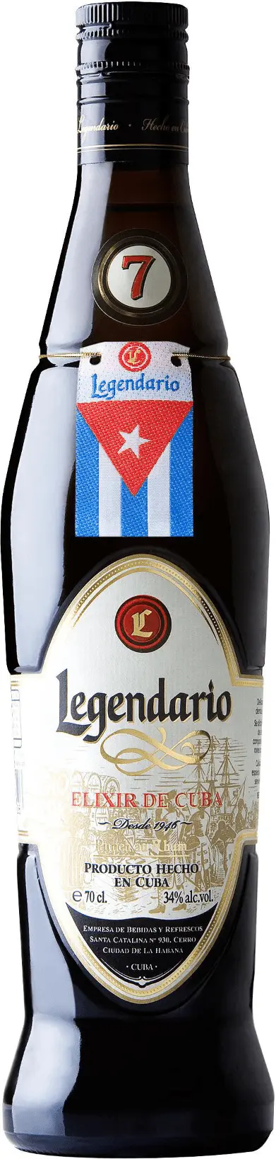 Legendario Elixir de Cuba 7YO 0,7l 34%