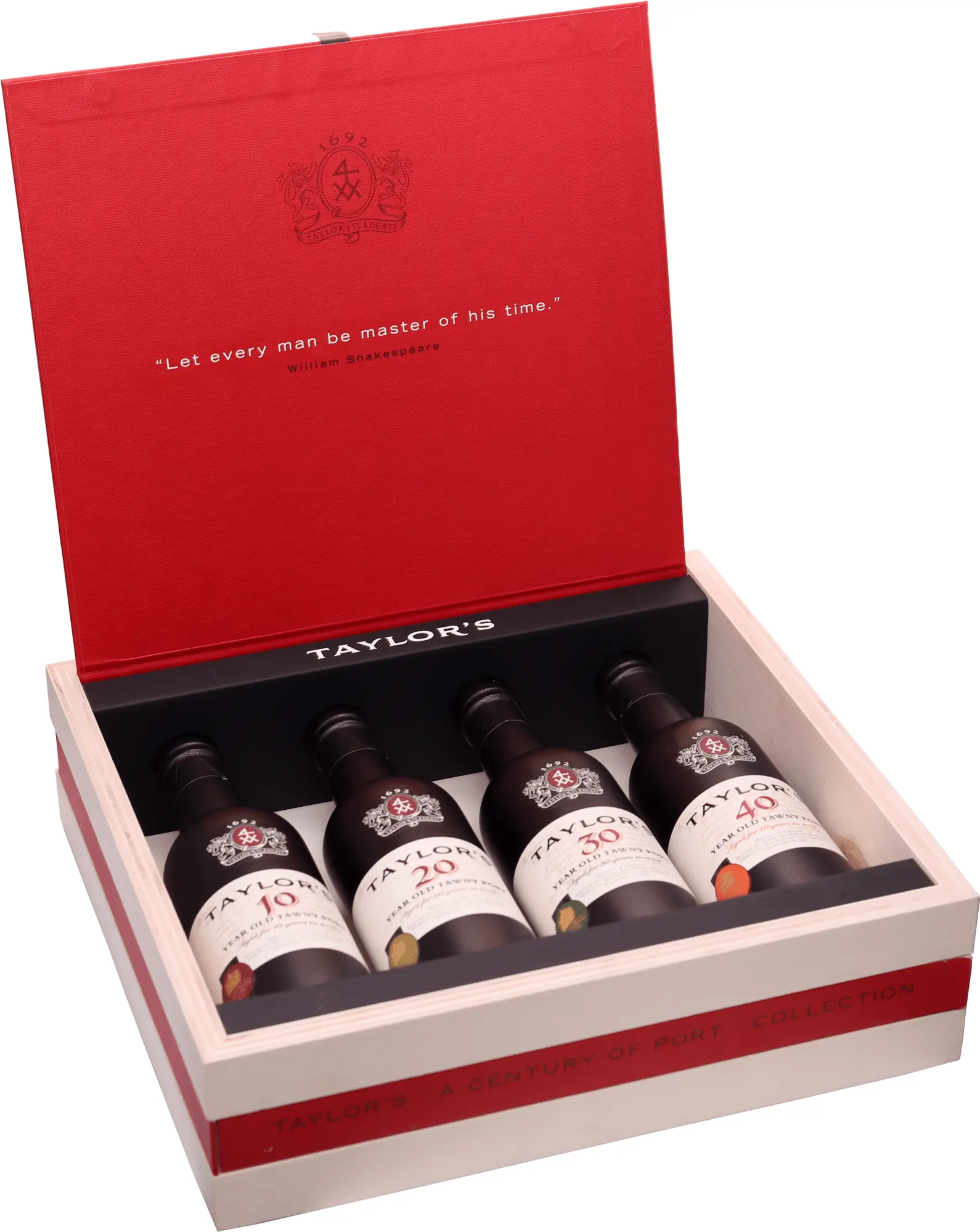 Taylor's Century of Port Collection Pack 4 x 0,375l 20% 1,5l