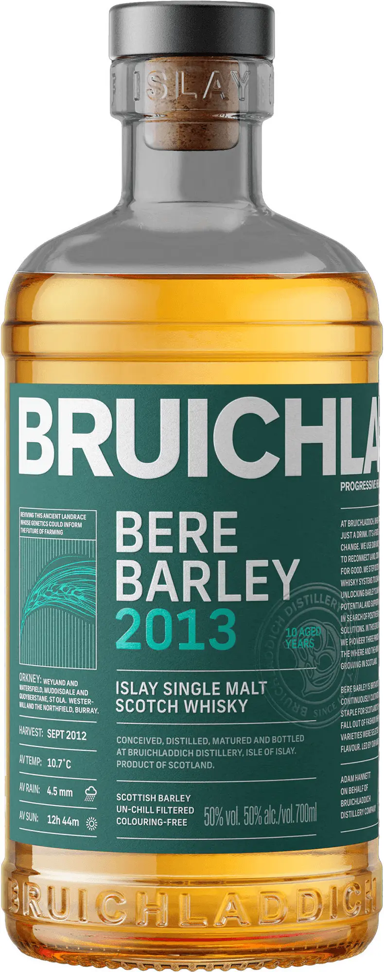 Bruichladdich Bere Barley 10 letá 2013 50% 0,7l