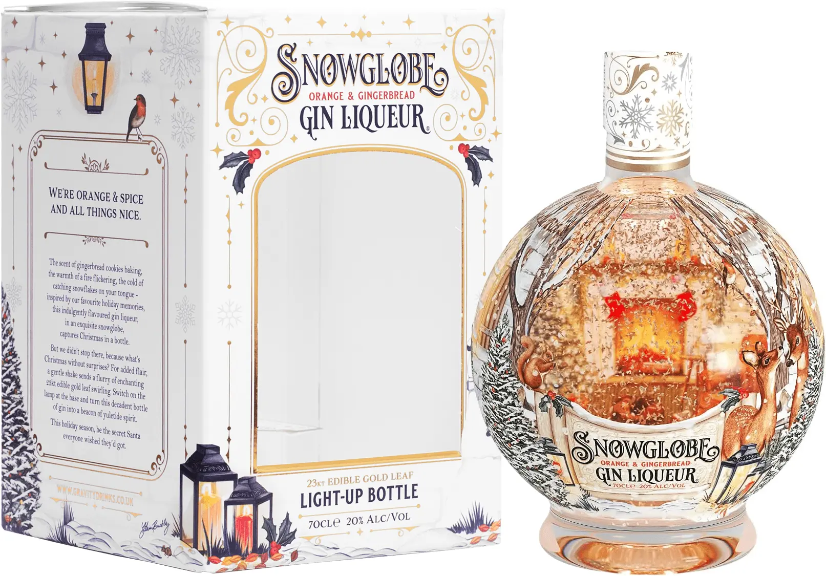 Snowglobe Spiced Orange & Gingerbread 20% 0,7l