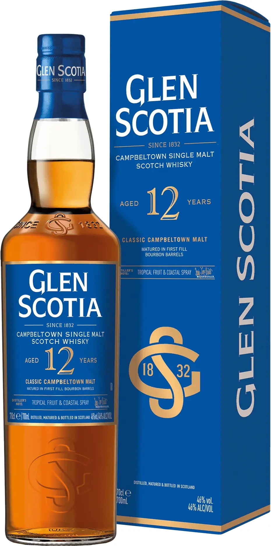 Glen Scotia 12 letá 46% 0,7l