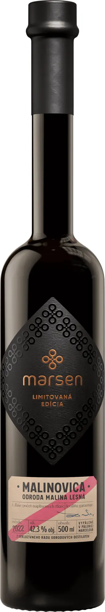 Marsen Malinovica odrůda Malina Lesná 42,3% 0,5l
