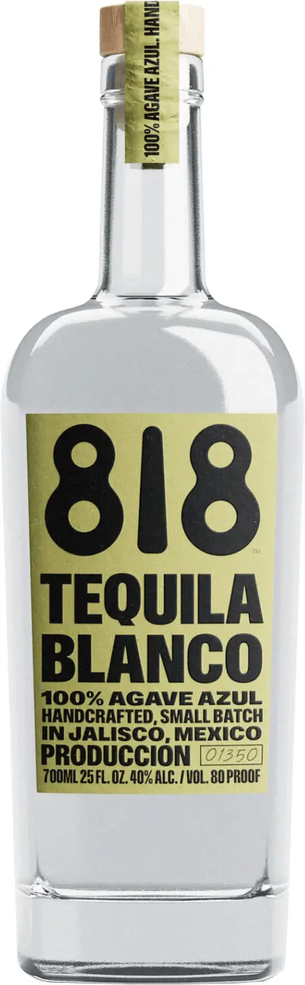 818 Tequila / Grupo Solave 818 Blanco by Kendall Jenner 100% Blue Weber agave tequila 40% 0,7l