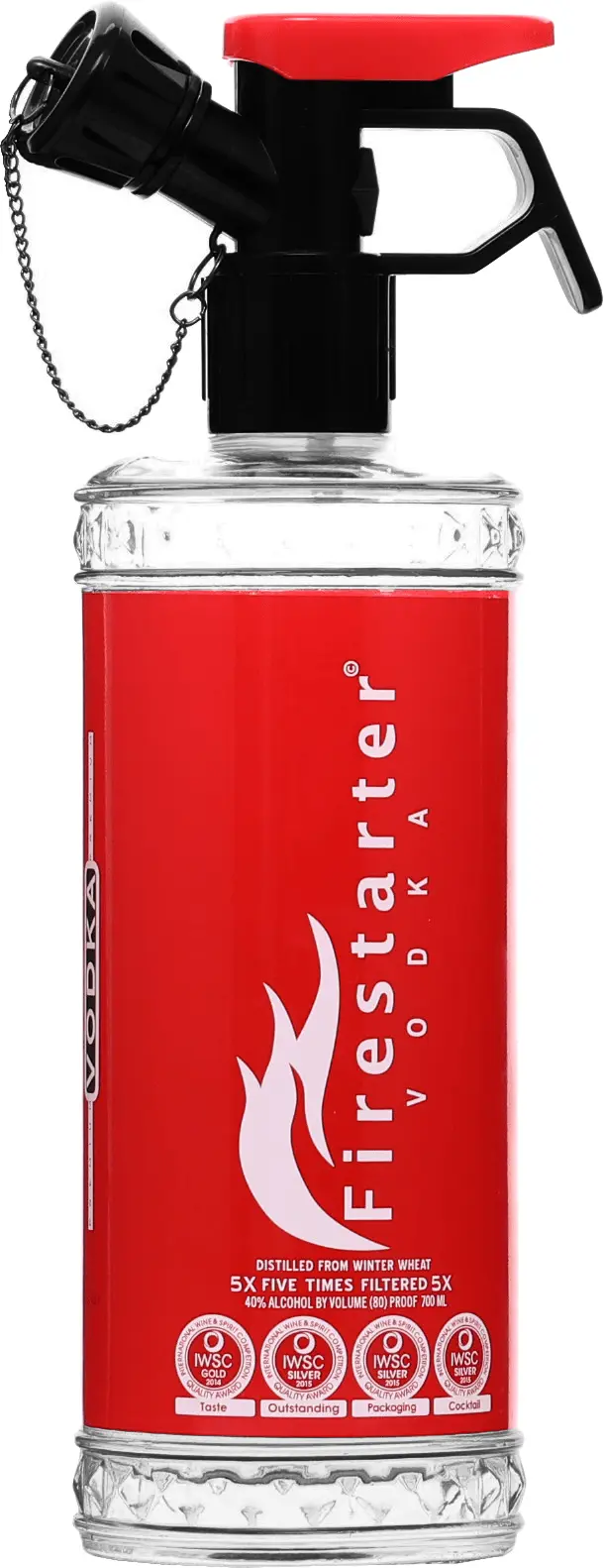 Firestarter Vodka ve skle 40% 0,7l