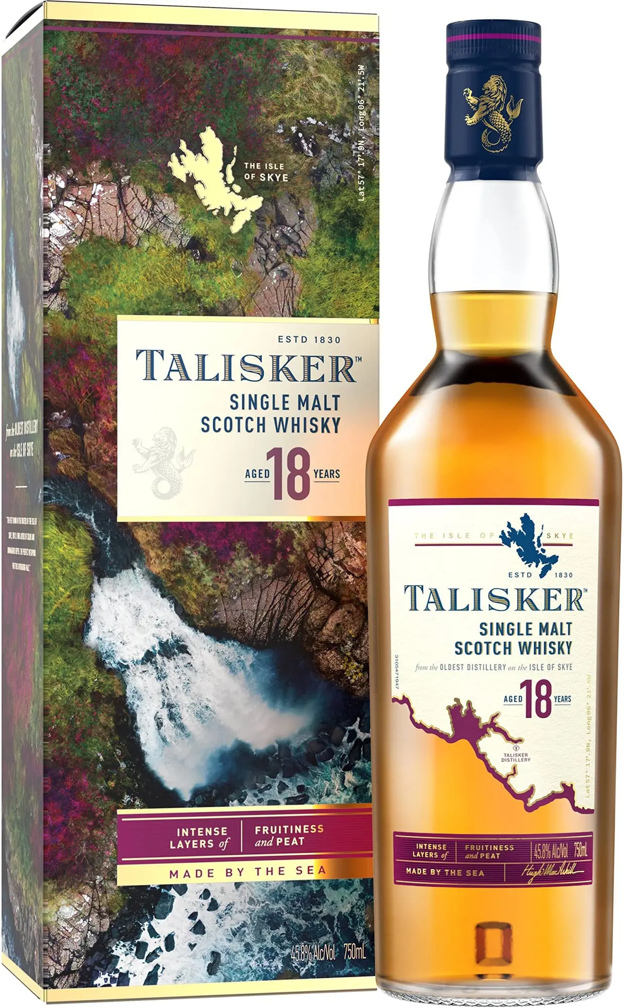 Talisker 18 letá 45,8% 0,7l