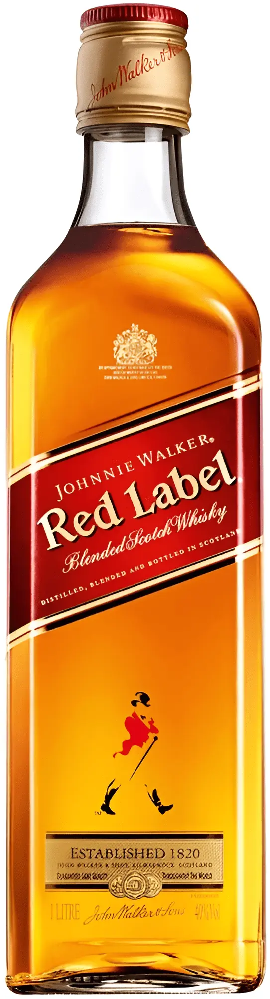 Johnnie Walker Red 5 yo 1 l (holá láhev)